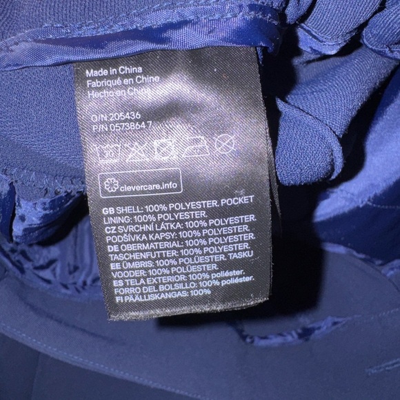 H&M L.O.G.G. Navy Red Side Stripe Pants Women’s Size 6 Style 205436 - Picture 4 of 4